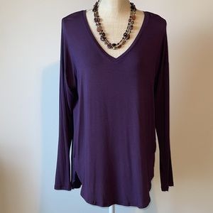 INC International Concepts V-Neck Top